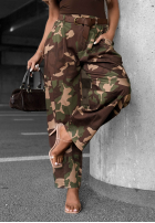 látkové Nohavice balloon moro Camo Charm khaki