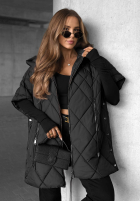 Prešívaná Vesta oversize Daily Comfort čierna