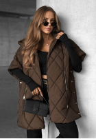 Prešívaná Vesta oversize Daily Comfort čierna