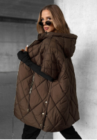 Prešívaná Vesta oversize Daily Comfort čierna