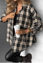 Košeľa w kratę Cozy Edit tmavomodrá