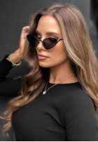 Okuliare przeciwsłoneczne Modern Look čierne