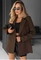 Sako oversize Classy Touch čierna