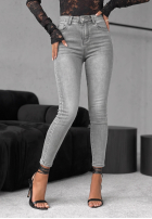 Nohavice džínosové skinny To Get Started jasnoszare