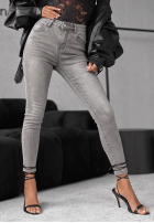 Nohavice džínosové skinny To Get Started jasnoszare