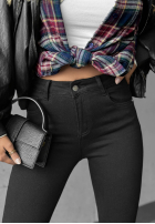 Nohavice džínosové skinny Denim Vibes čierne