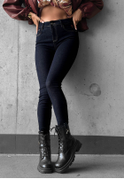 Nohavice džínosové skinny Denim Glow tmavomodré