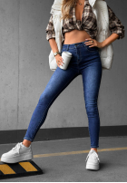 Nohavice džínosové skinny Denim Vibes čierne