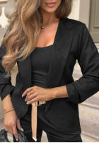 klasičen Sako bez zapięcia Flawless Style čierna