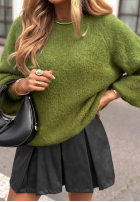 Moherowy Sveter Cloud Darling khaki