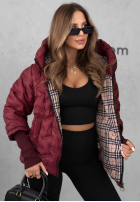 Prešívaná Bunda s kapucňou Autumn Edge čierna