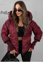 Prešívaná Bunda s kapucňou Autumn Edge čierna