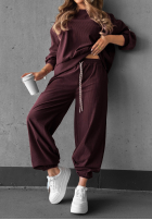 Sztruksowy Tepláková súprava z wiskozy Endless Comfort čučoriedkový