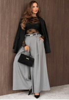 Koronkowa Blúzka longsleeve Blush Season čierna