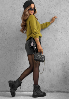Cekinowa Sukňa mini Shimmer Darling strieborná