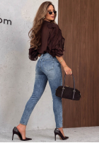 Nohavice džínosové skinny Break Rules modré