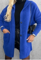 Kabát Alpaka Montecarmelo Cobalt