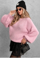 Miękki Sveter oversize Cloud Babe oranžový