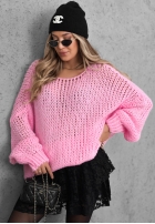 Miękki Sveter oversize Sugar Babe béžový