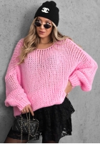 Miękki Sveter oversize Sugar Babe béžový